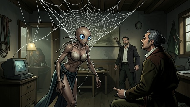 A Name for Molina from "Kiss of the Spider Woman". A Name for Molina A teasing image Valentin calls Molina the Spider woman who traps men in her web.