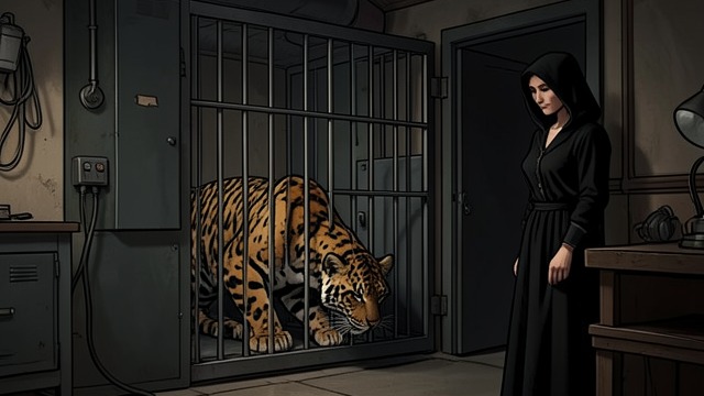 A Panther Set Free from "Kiss of the Spider Woman". A Panther Set Free Final choice Irena unlocks the cage and frees the panther she has watched since her first meeting with the Architect.