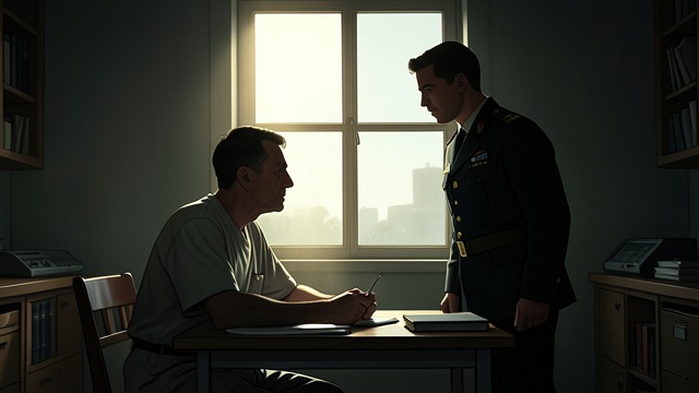 A Deal with the Warden from "Kiss of the Spider Woman". A Deal with the Warden Leverage and reward The Warden offers Molina a path toward pardon if he can obtain information from Valentin.