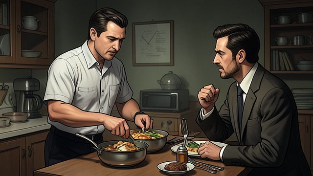 A Worker’s Poise from "Kiss of the Spider Woman". A Worker’s Poise Skill noticed Molina admires Gabriel’s graceful service and his composure when customers treat him rudely.