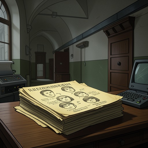 The Prison Reports and Hidden Lives from "Kiss of the Spider Woman". The bureaucratic reports reduce Molina to observations, showing how institutions convert private routines into a misleading public record.