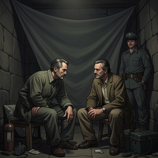 The Cellmates’ Changing Alliance from "Kiss of the Spider Woman". The thread follows Molina and Valentin from guarded coexistence through mutual care to a bond tested by release and separation.