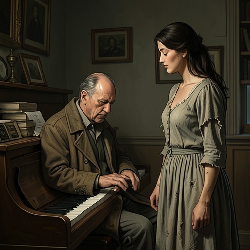 The Blind Man’s Story of Inner Beauty from "Kiss of the Spider Woman". Molina’s invented melodrama uses a blind composer to explore how love can transform perception without changing outward appearance.