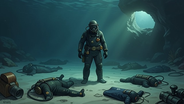 The Ocean Floor from "World War Z". The Ocean Floor Reconnaissance Michael Choi tracks remaining undead instead of eliminating them all.