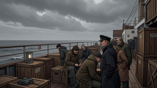 Land And Sea Routes from "World War Z". Land And Sea Routes Improvised Transport Families bind infected relatives inside vehicles, crates, and ship holds.