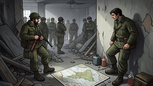Officer Collapse from "World War Z". Officer Collapse Urban Combat The Russian Army suffers from faulty ammunition, infected soldiers, and brutal close fighting.