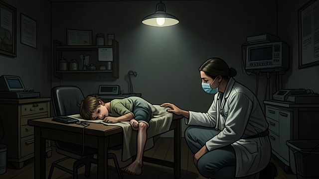 Patient Zero from "World War Z". Patient Zero Impossible Body Kwang Jingshu examines a bound child who has no detectable pulse yet continues to attack.