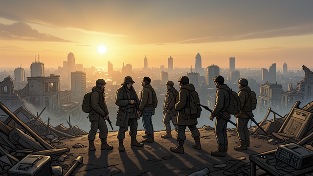 Atlantic Dawn from "World War Z". Atlantic Dawn Completion The army reaches the Hudson and secures the continental United States.