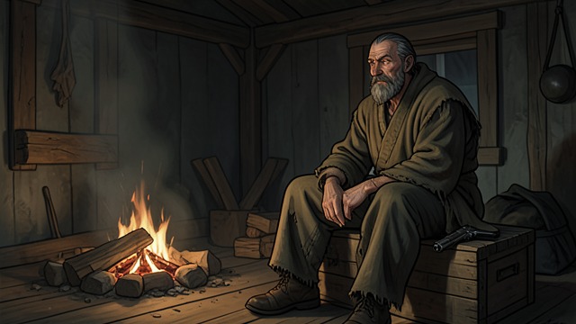 The Broken Shepherd from "World War Z". The Broken Shepherd Refuge Father Sergei Ryzhkov lives among the poor with injuries and few resources.