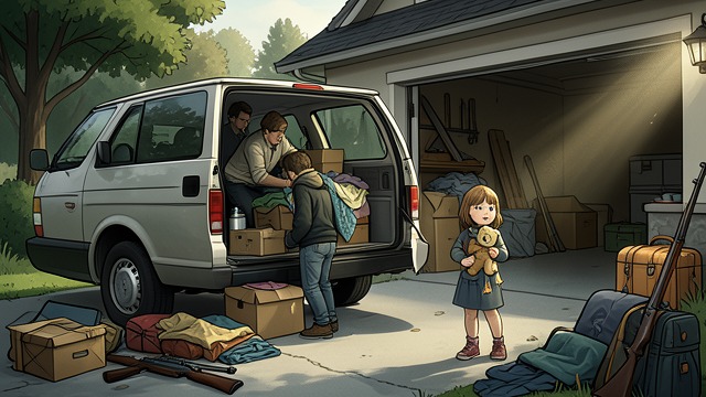 Family Departure from "World War Z". Family Departure Fear Jesika Hendricks leaves home with parents who believe northern travel will bring safety.