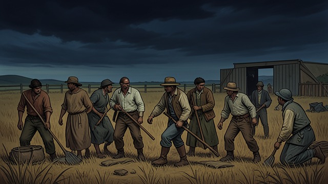Labor Integration from "World War Z". Labor Integration Parole Some detainees work outside the wire to earn freedom for others.