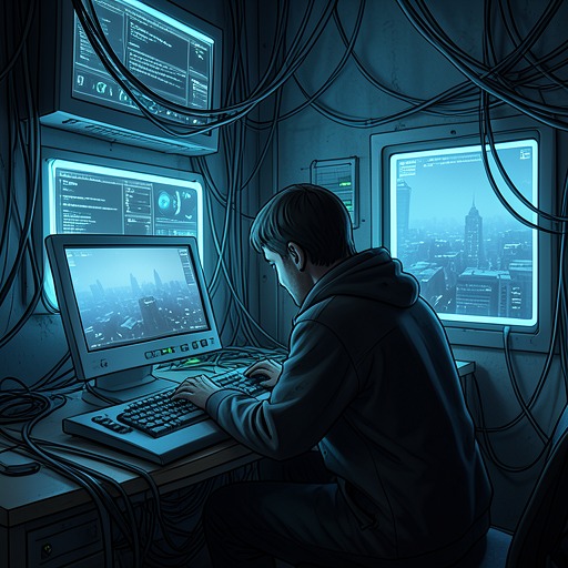 The Japanese Awakening from "World War Z". This flow follows an isolated Japanese data obsessive from digital detachment to embodied survival and civic responsibility.