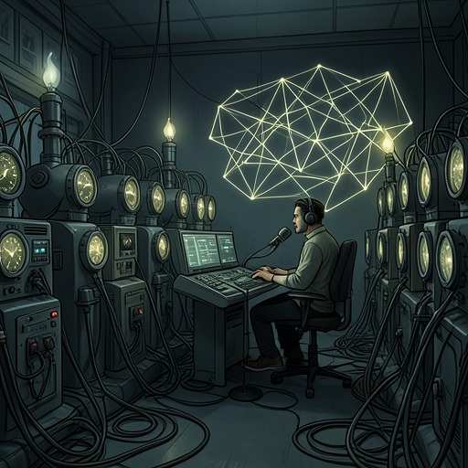 The Radio Of Earth from "World War Z". This flow traces the creation of a global information network that fights ignorance while absorbing the voices of the dying.