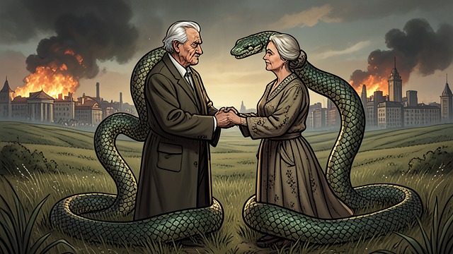 Cadmus and Harmonia from "Metamorphoses". Cadmus and Harmonia Shared Dynastic Grief The founders lose children and descendants to violence, exile, and divine punishment.
