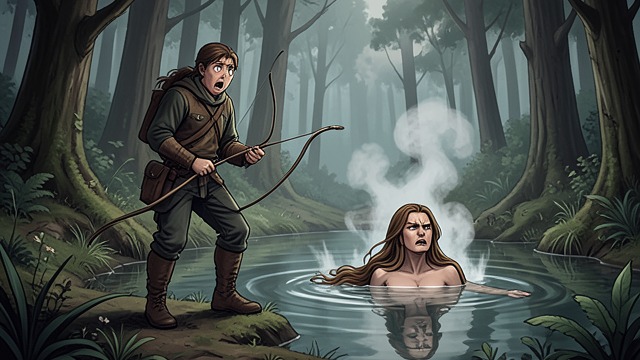 Actaeon Sees Diana from "Metamorphoses". Actaeon Sees Diana Accidental Vision Actaeon enters Diana’s private bathing place without intending to violate her.