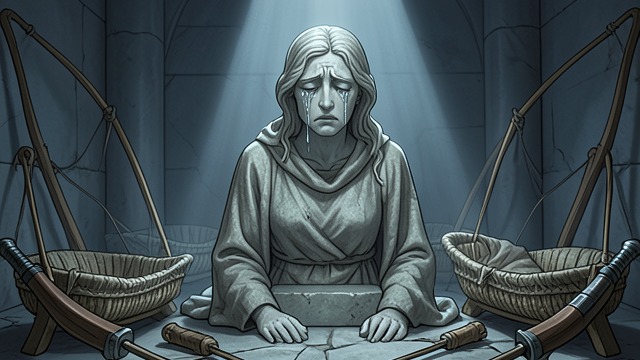 Niobe’s Stone Grief from "Metamorphoses". Niobe’s Stone Grief Destruction of the Household Apollo and Diana kill Niobe’s sons and daughters, leaving her bereaved and publicly broken.