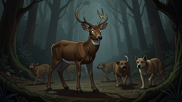 Actaeon’s Silent Body from "Metamorphoses". Actaeon’s Silent Body Human Mind in a Deer Actaeon retains understanding while losing human speech and form.