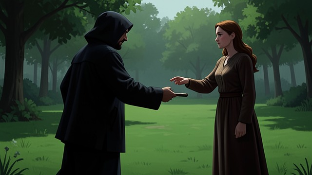 The Fatal Test from "Metamorphoses". The Fatal Test Disguise and Loyalty Cephalus disguises himself and tests Procris, who resists every advance because she remains faithful.