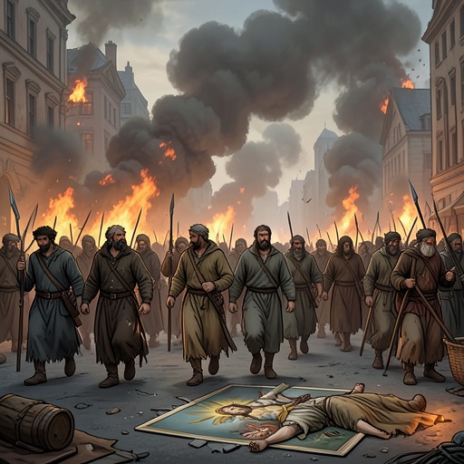 The Fall of Troy’s Survivors from "Metamorphoses". This flow follows the surviving Trojan women and children as war turns political defeat into intimate catastrophe.