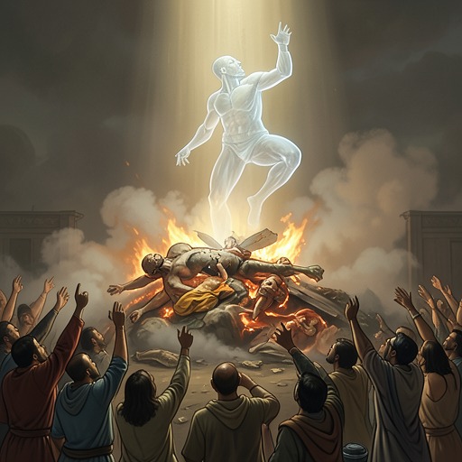 The Soul Beyond the Body from "Metamorphoses". This flow develops the idea that identity persists through bodily alteration, death, rebirth, and divine elevation.