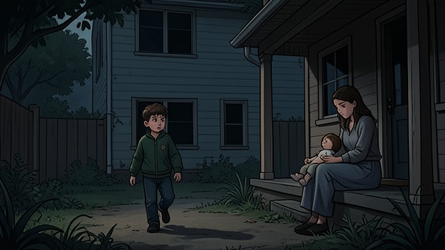 The Abandoned Children from "House of Leaves". The Abandoned Children Chad Navidson and Daisy Navidson are repeatedly left to manage fear while adults pursue the house or one another.
