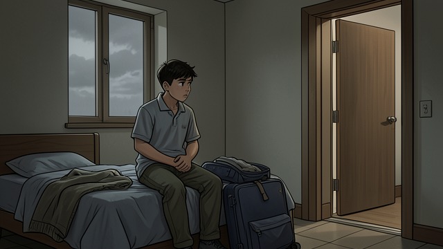 The Foster Home from "House of Leaves". The Foster Home Johnny Truant is moved through foster homes after Donnie Truant dies.
