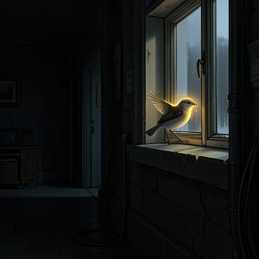 The Animals And The House from "House of Leaves". This flow follows animals as sensory witnesses and symbols of life that the house cannot permanently contain.