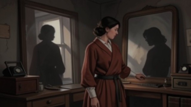 A Question About Sleeping from "I'm Thinking of Ending Things". A Question About Sleeping Presence beyond waking The narrator argues that people remain aware of one another even while asleep.