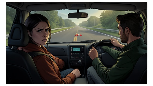 The Actual Ending from "I'm Thinking of Ending Things". The Actual Ending A different gesture The narrator finally reveals that she returned to show Doug the candy wrapper, not to kiss him.
