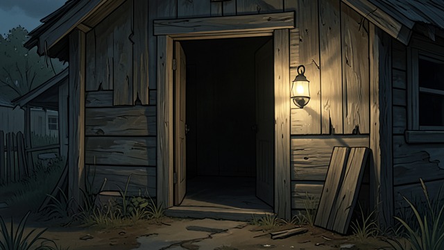 A Dark Arrival from "I'm Thinking of Ending Things". A Dark Arrival A house out of time The narrator reaches a weathered farmhouse whose rooms are tidy but old-fashioned.
