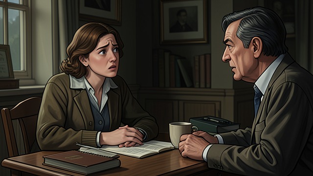 Whispers and Sleep from "I'm Thinking of Ending Things". Whispers and Sleep Hearing worsens Jake’s mother describes tinnitus, declining hearing, and whispers that are not intelligible voices.