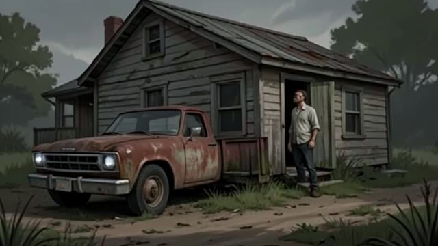A Life Outside Work from "I'm Thinking of Ending Things". A Life Outside Work A private history emerges The employee lived in an old farmhouse, avoided socializing, and spent breaks alone in his pickup.