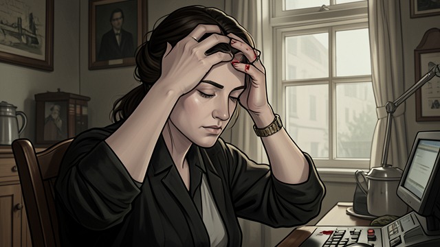 Headaches Begin from "I'm Thinking of Ending Things". Headaches Begin A recurring discomfort The narrator has increasingly bad headaches, sometimes bordering on a migraine.