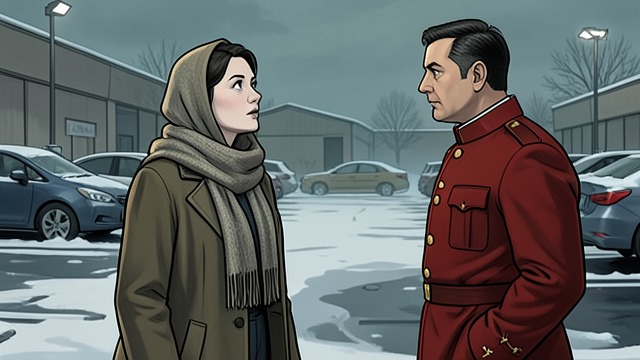 The Dairy Queen Stop from "I'm Thinking of Ending Things". The Dairy Queen Stop A practical pause Jake and the narrator stop at a Rural Dairy Queen during a snowstorm. The narrator has a headache and wants to get home.