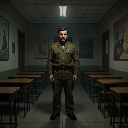 The Old Custodian’s Life from "I'm Thinking of Ending Things". The posthumous account of the school employee reveals a long, lonely working life that becomes entangled with Jake’s final story.