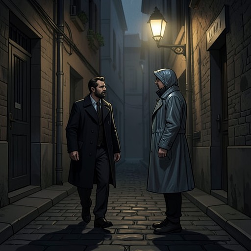 The Pursuit and the Reveal from "I'm Thinking of Ending Things". A suspected voyeur triggers Jake’s confrontation, the narrator’s search, and the eventual recognition that the pursuer is part of Jake’s own construction.