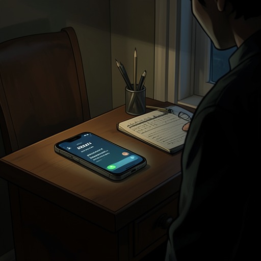The Caller’s Disturbing Messages from "I'm Thinking of Ending Things". Calls arriving from the narrator’s own number turn an unexplained nuisance into a chilling prefiguration of the novel’s revelations.