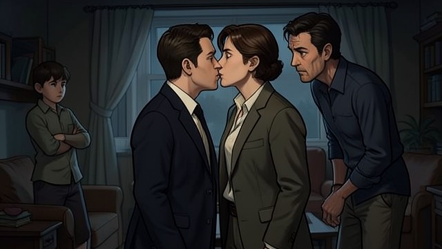 The Kiss Seen from "Point Blank". The Kiss Seen An impulse acknowledged Dixon kisses Ruth after they return home.