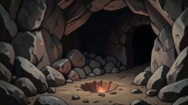 The Cave Entrance Sealed from "Point Blank". The Cave Entrance Sealed A blocked passage The party finds a collapsed-looking pile blocking the low passage in Winkel’s Cave.