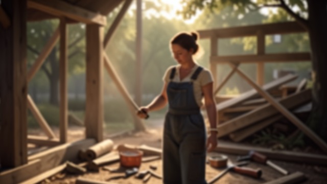 A New Craft and Home from "Point Blank". A New Craft and Home Learning woodworking Marilyn trains in architectural woodworking and persuades an experienced local craftsman to employ her.