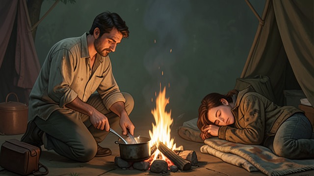 The Sheriff as Caregiver from "Point Blank". The Sheriff as Caregiver Everyday responsibility Dixon balances his job with caring for his sons, cooking, laundry, and the household’s small emergencies.