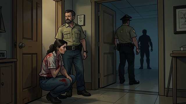 A Dangerous Household from "Point Blank". A Dangerous Household Threat at the window Two men shoot at Ruth in the bedroom of Dixon’s home.