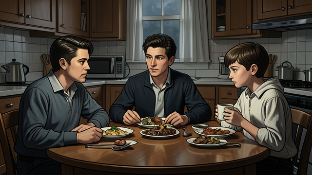 Life Resumes Uneasily from "Point Blank". Life Resumes Uneasily Familiar meals and play Dixon, Ruth, and the boys share food while discussing skating and a visit to the police station.