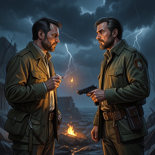 The Fight Over Moses’s Attention from "Point Blank". Savich and Moses turn pursuit into a personal contest of threats and taunts, each trying to control the other’s perception and force a decisive mistake.