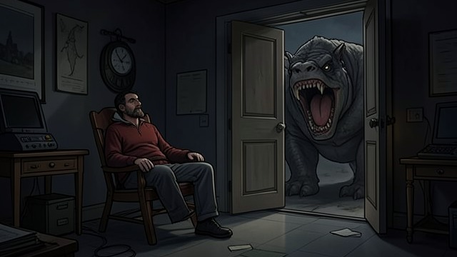 The End of the Command from "The Trench". The End of the Command A leader abandoned Celeste leaves Benedict bound in the observation room as a Kronosaurus attacks.