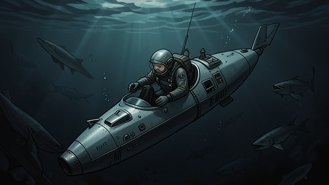 The Abyss Glider-2 Descent from "The Trench". The Abyss Glider-2 Descent A rapid return Jonas descends in the Abyss Glider-2 to reach the Benthos and find Terry.