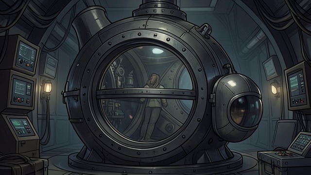A Pod Designed for Emergencies from "The Trench". A Pod Designed for Emergencies A technical feature Terry learns about the Benthos’s layered decks, pressurized compartments, and emergency design.