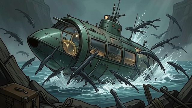 A Prize That Cannot Be Secured from "The Trench". A Prize That Cannot Be Secured Extraction under attack Benedict’s crew collects valuable manganese nodules, but the predators attack the Benthos’s exposed…