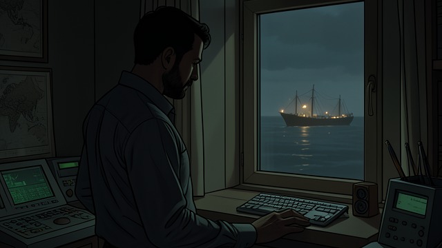 A Warning Sent Too Late from "The Trench". A Warning Sent Too Late The father’s alarm Masao learns that Terry remains aboard the Benthos after the expected return date.