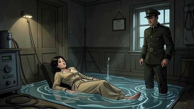 Fear Used as a Weapon from "The Trench". Fear Used as a Weapon A demonstration of power Benedict traps Terry in the hangar control room with Sergei and uses the flooded chamber to demonstrate how…